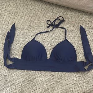 Navy aerie bikini top